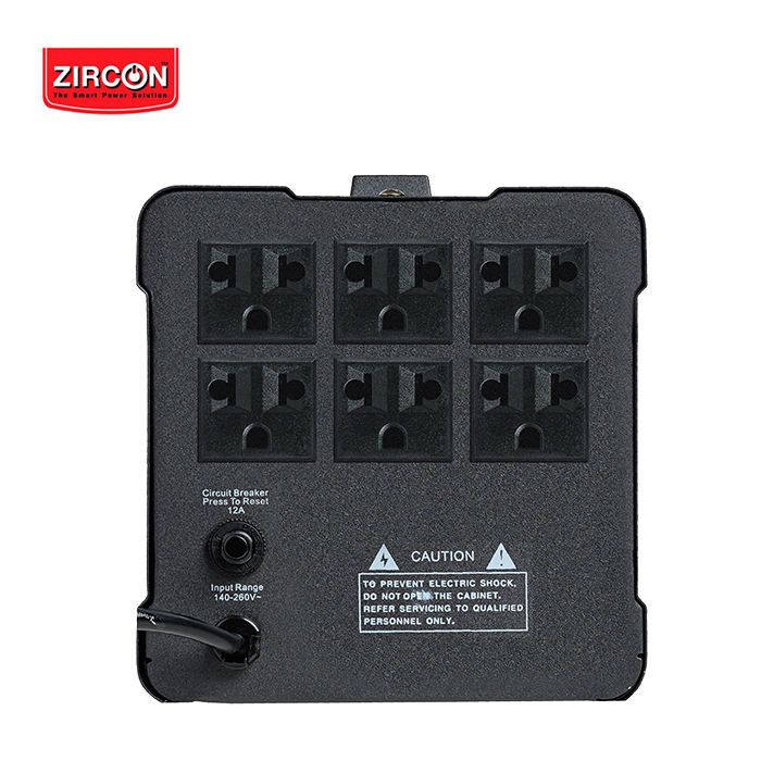 Zircon เครื่องปรับแรงดันไฟฟ้าอัตโนมัติ Automatic Voltage Stabilizer/ HDR/ 1000VA/800W
